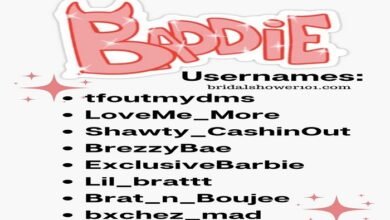 baddie names